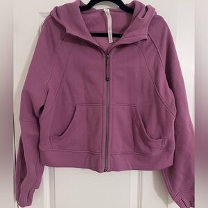 Lululemon Scuba Crop Hoodie Zip-up Jacket
